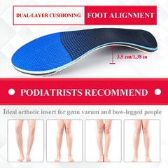 Plantar Fasciitis Insoles for Foot & Arch Pressure Relief