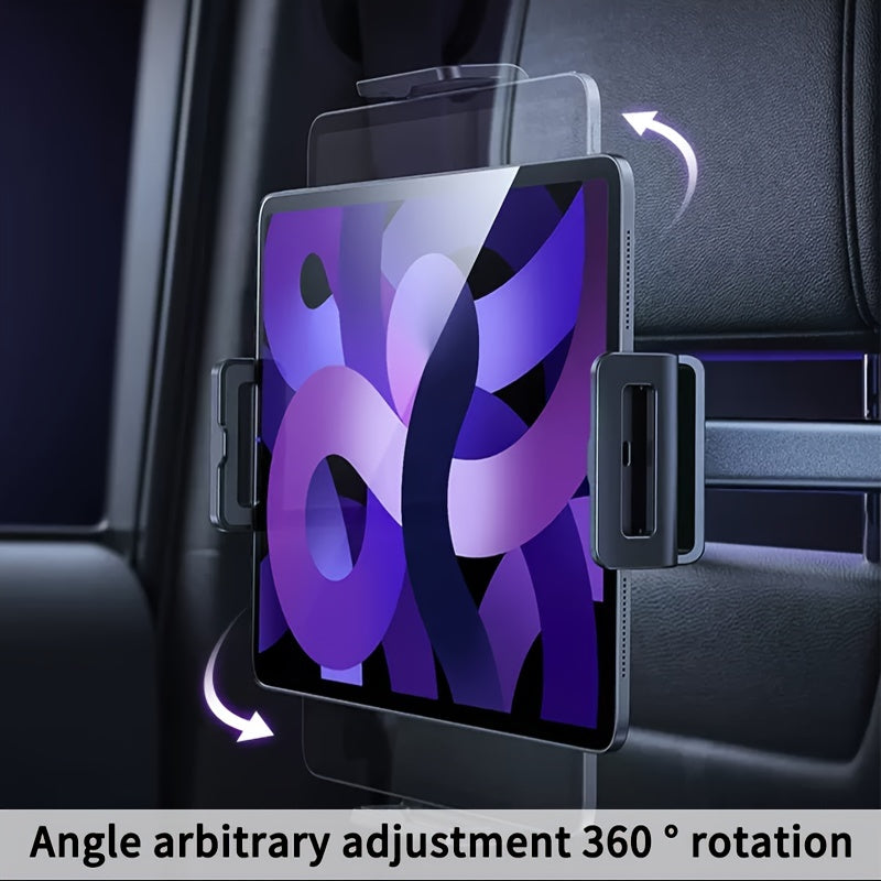 Tablet Computer Bracket for Car Backrest Pillow, Rotated Bracket