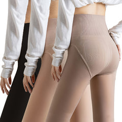 Opaque Slim Tights High Waist Elastic Leggings Women's Stockings