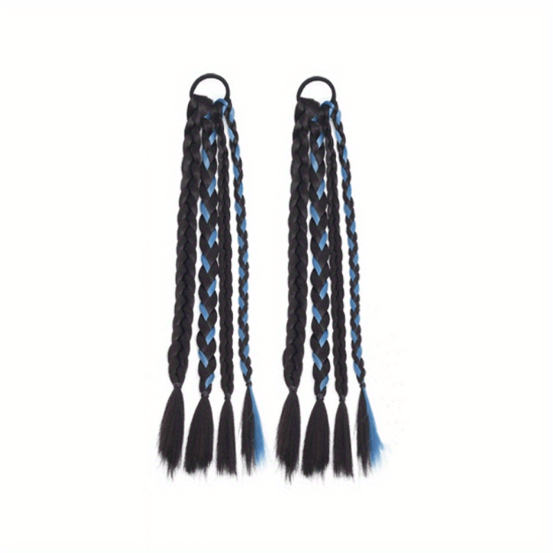 Sweet Wig Braid Double Ponytail Dreadlock Hair Tie