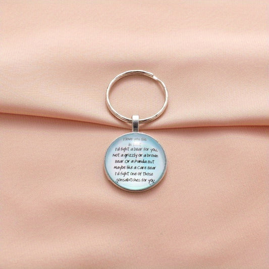 Vintage Bag Keychain English Keychain Jewelry Bag Wallet Charm Accessories