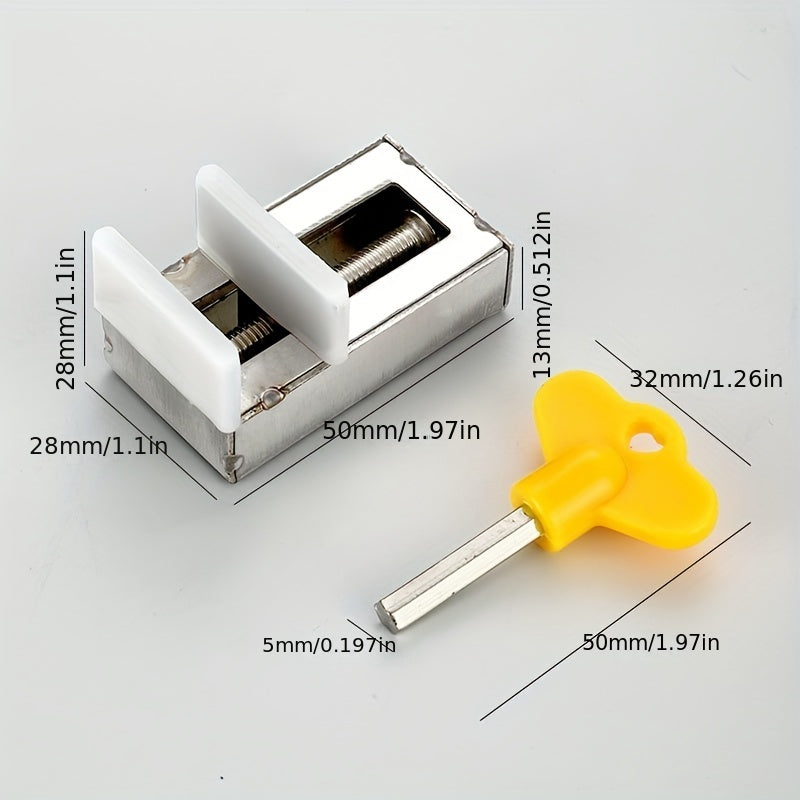 Stainless Steel Window Lock Limiter No Drilling Door And Window Lock