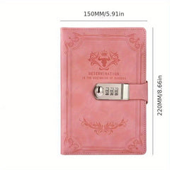 Secure Password Book Lock Journal Notebook Stationery
