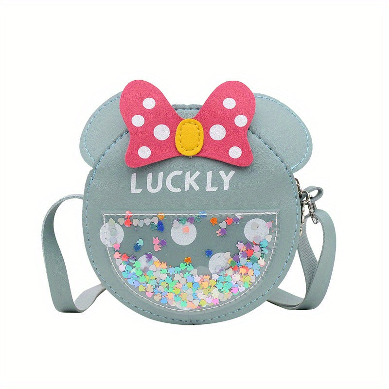 Kids Sequin Crossbody Bag & Coin Purse Set