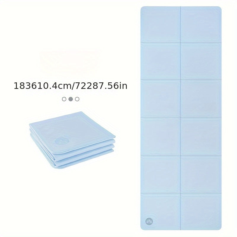 TPE Non-slip Yoga Mat Foldable Fitness Mat
