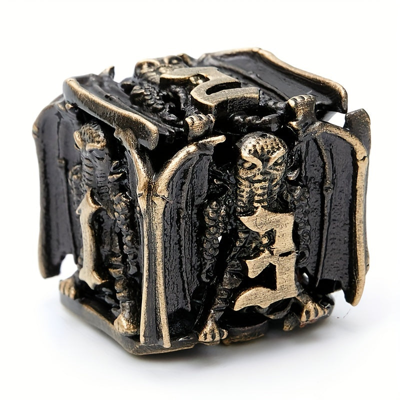 Metal Dice Squid Monster Hand Punk Halloween 7 Hollow Polyhedral Dice