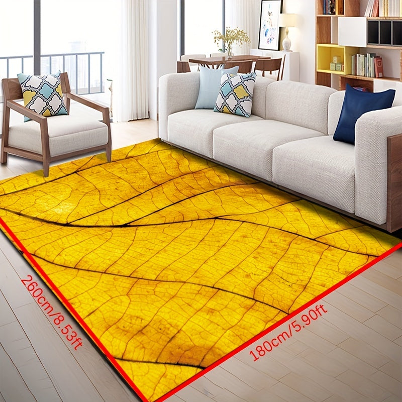Soft Polyester Fiber Area Rug for Home Decor, Non Slip, 53ft