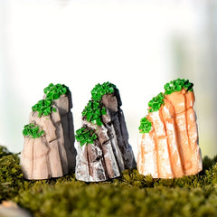3pcs Rockery Ornaments Transform Garden into Fairytale