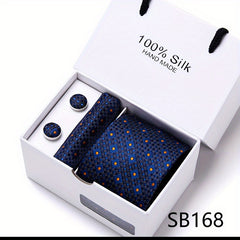 5pcs Business Wedding Tie Set for Men