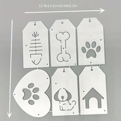 DIY Metal Cutting Mold Set of 6 Pieces