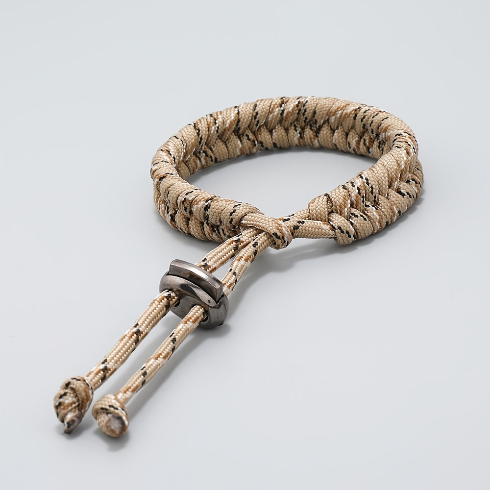 Adjustable Braided Bracelet for Boys