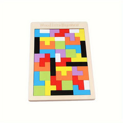 Wooden Puzzle Pattern Puzzle Game With 60 Challenges