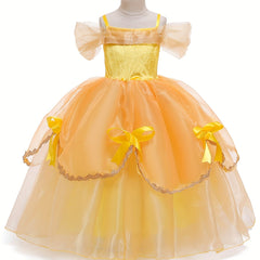 Girl's Fairy Tale Character Cosplay Costume Mesh Dress