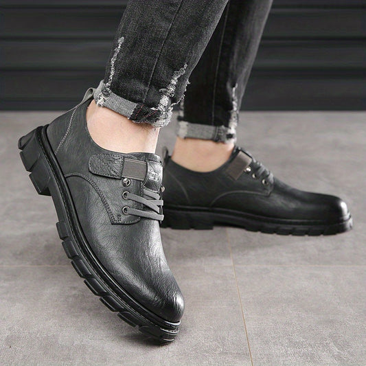 Men's Vintage Lace Up Sneakers Assorted Colors Outdoor Walking Shoes