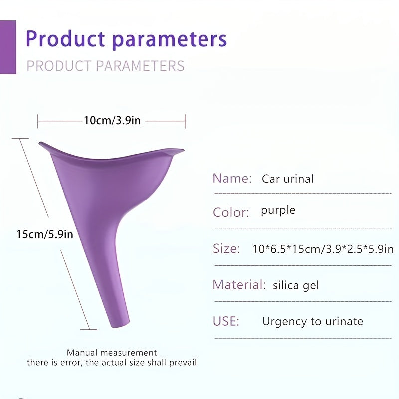 2pcs Portable Standing Urinal For Women Children