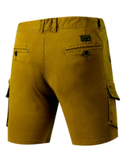 Men's Lightweight Cotton Cargo Shorts with Flap Pocket