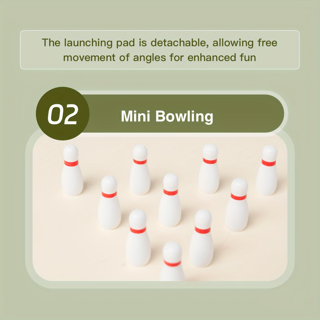 Indoor Desktop Bowling Game Christmas Birthday Gift