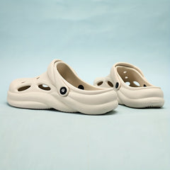 Men's Breathable Clog Sandals With Strap for Outdoor Walking