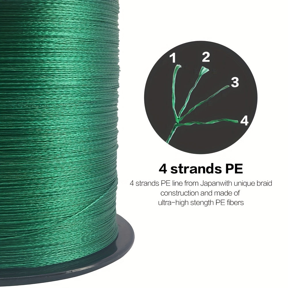 SIECHI 4 Strand PE Fishing Line 300m Upgraded Main Line