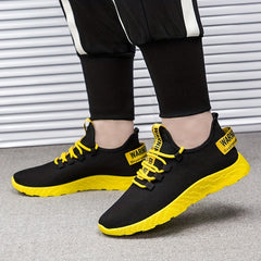 Men's Knitted Lightweight Running Shoes Spring Summer
