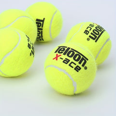 12pcs Pressureless Tennis Balls w/ Mesh Bag for Training & Exercise