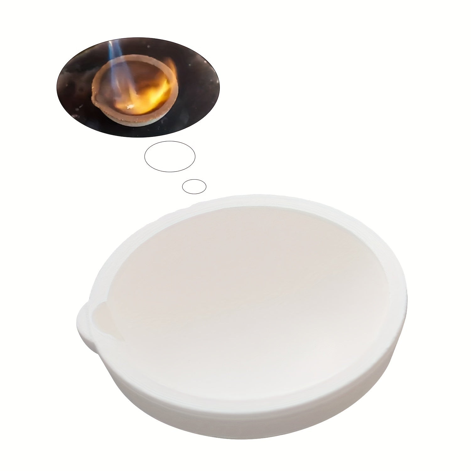 Quartz Bowl Crucible Bowl For Metal Melting Dish Tool