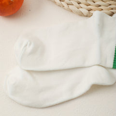 Women's Letter Print Mid Socks
