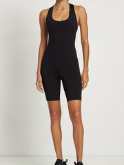 Yoga Romper Criss Cross Back Sleeveless Jumpsuit Activewear