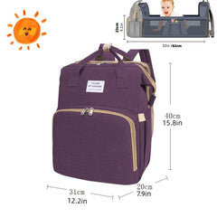 Foldable Baby Bed Mummy Bag Large Capacity