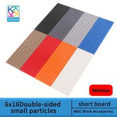 Building Block Puzzle Toy Parts 6-16 Double Sided Base Plate DIY Construction