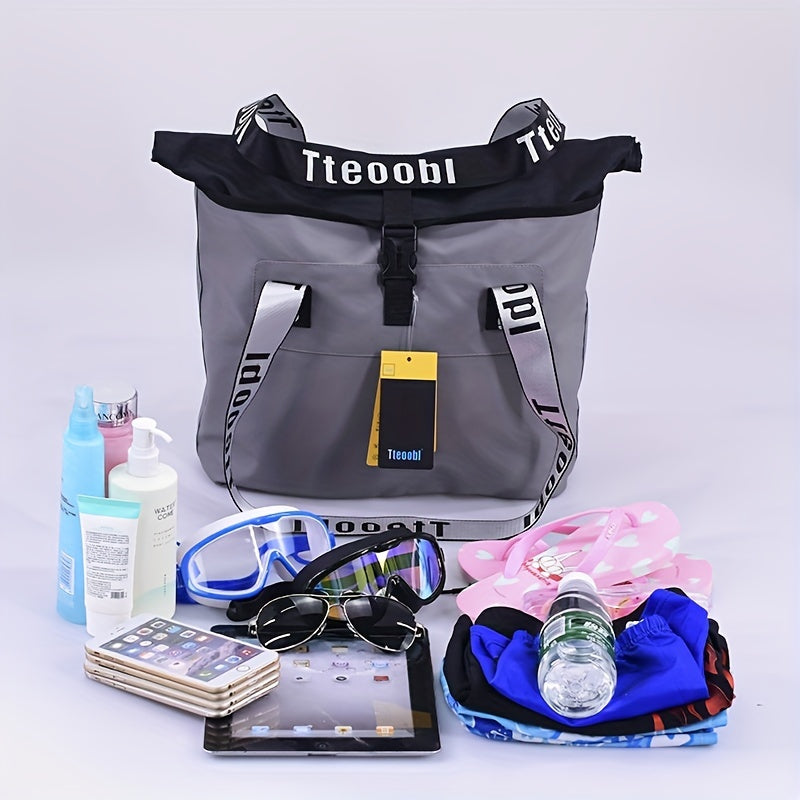 Waterproof Beach Bag for Swimming Travel Fitness Sports Anti Splash Tote