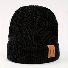 Men's Knitted Winter Beanie Hat Outdoor Coldproof Ski Cycling Hat