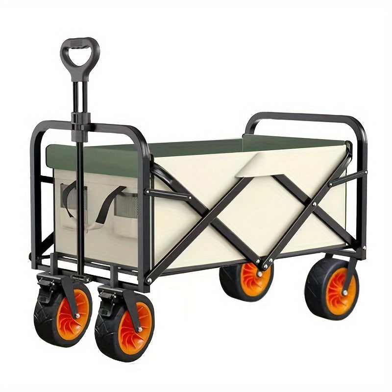 TAG Outdoor Camping Cart Campsite Cart Picnic Camping Trolley Folding Small Cart