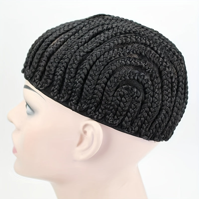 Mesh Cap Braid Wig Net Cap Elastic Comfortable Men's Costume Props