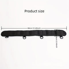 Widened Warrior Girdle Nylon Braided Belt for Outdoor Training