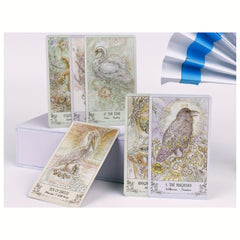 Large Size Tarot Cards 78 Tarot Cards With Booklet Fortune Telling Games