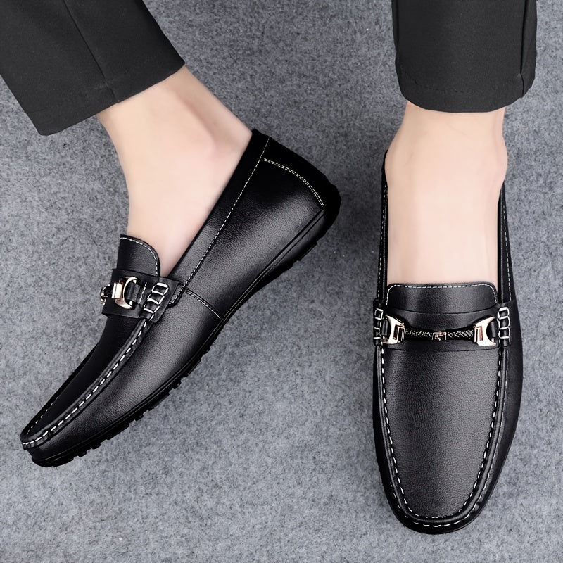 Men's Casual Slip On Loafer Shoes Flat Footwear