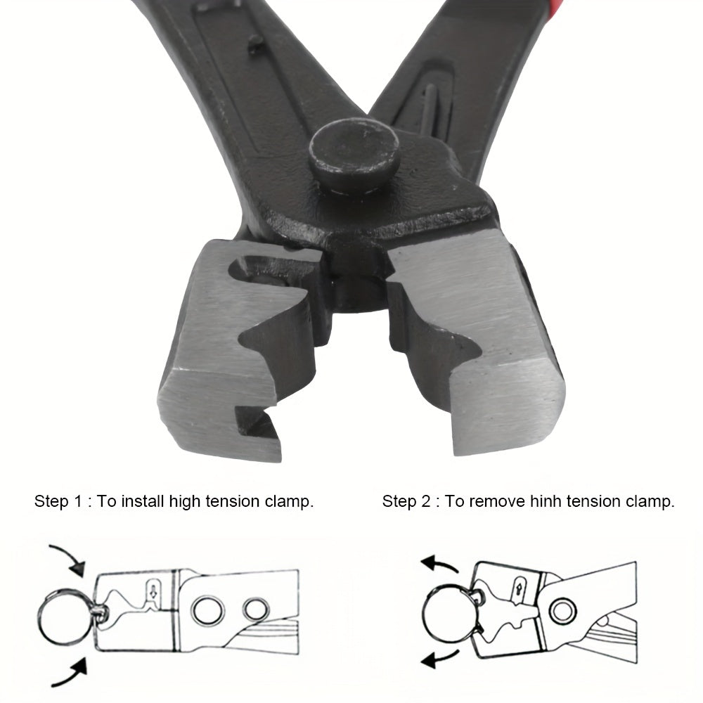 Car Hose Crimping Pliers Vise Collar Clamp Hand Tool