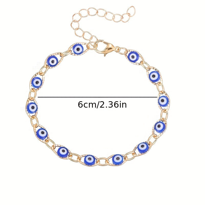 Devil's Eye Hand Women's High-end Sense Chain Bracelet Jewelry