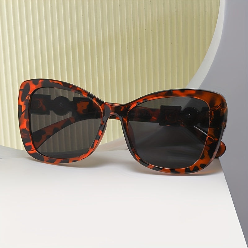 Cat Eye Sunglasses Faux Pearl Temple UV400