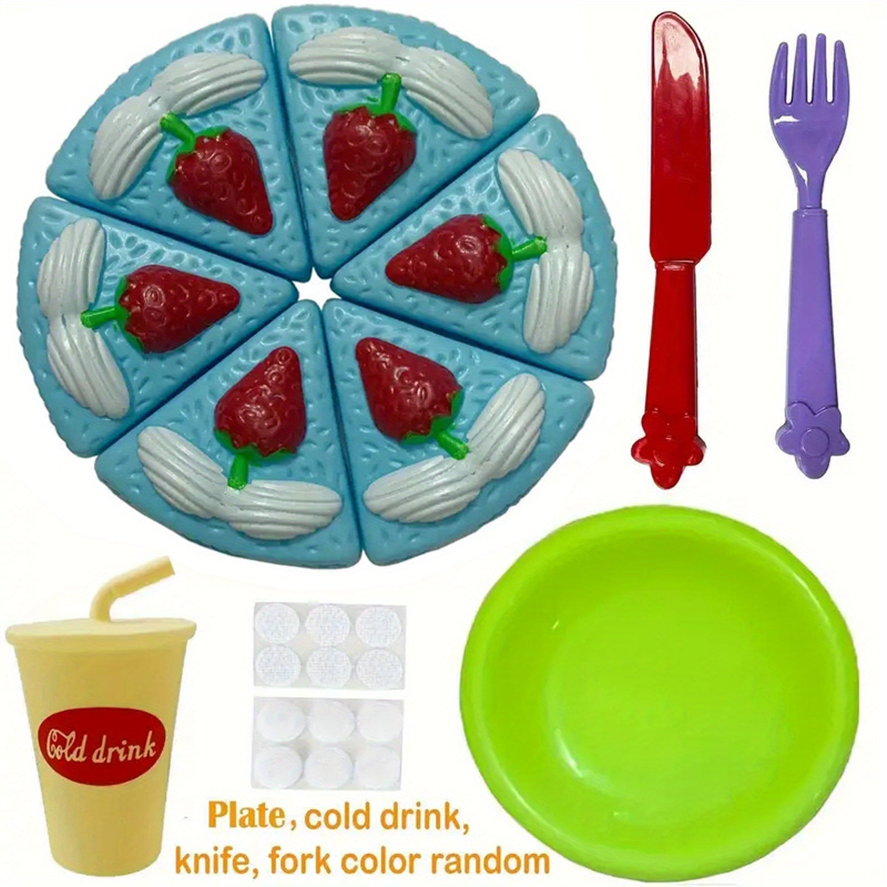 Birthday Cake Pretend Play Set for Kids