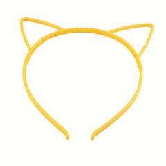 6pcs Cat Ears Headband Hair Accessory Set