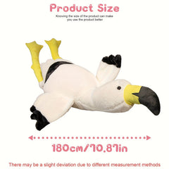 Giant Flamingo Plush Toy Soft & Pink Stuffed Animal Cuddly Home Decor