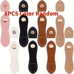 8pcs Snap Closure Fasteners for DIY Crafts Assorted Sizes Secure Closure