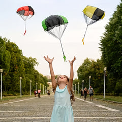 Colorful Parachute Toys for Kids and Adults Flying Discs Lawn Games