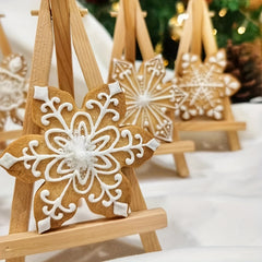 Snowflake Shape Stainless Steel Cookie Cutter for Magical Christmas Cookies