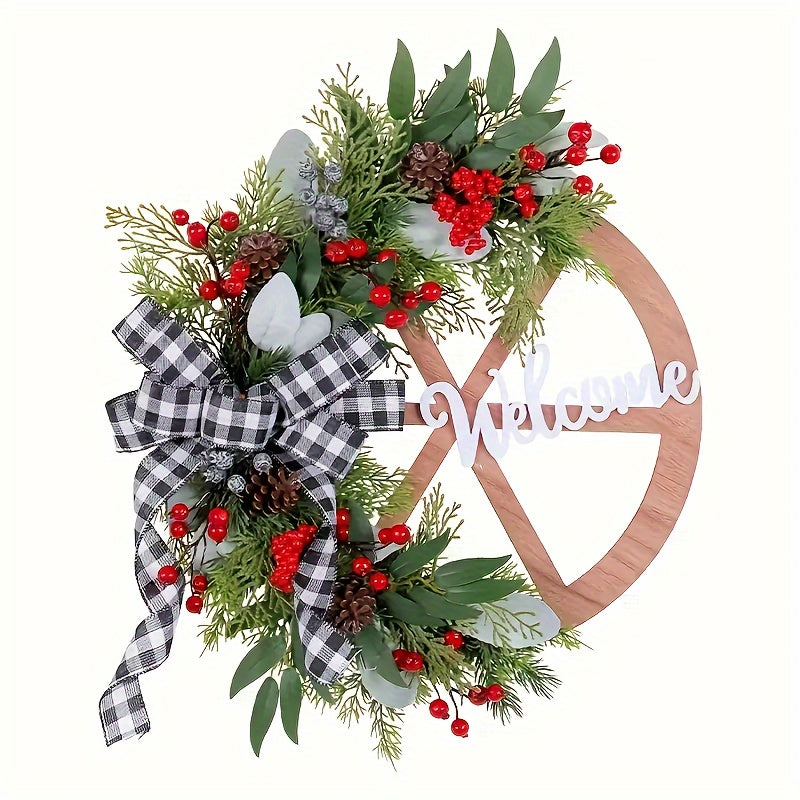 Simulation Christmas Branches Sticky Pine Cone Pine Needle Branches