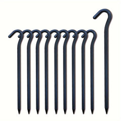 10pcs Aluminum Alloy Tent Nails Canopy Pegs Heavy Duty Outdoor Camping Stakes
