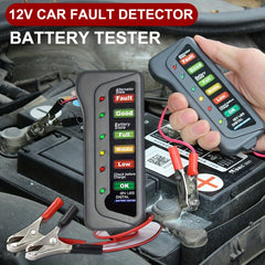 12V Car Motorcycle Tester Fault Detector Digital Alternator Tester
