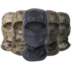 1pc Camouflage Balaclava Face Mask Neck Gaiter for Outdoor Activities